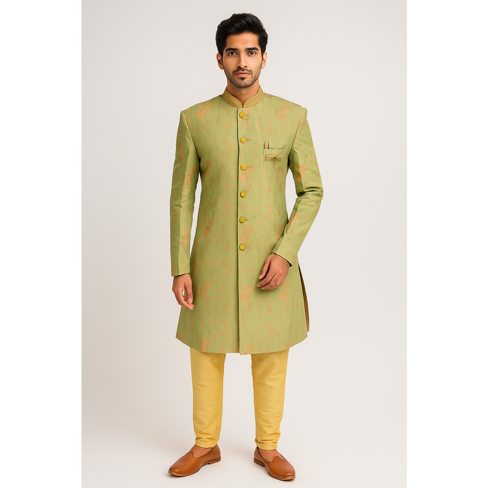 MUSTAFA MENS INDO WESTERN SUIT