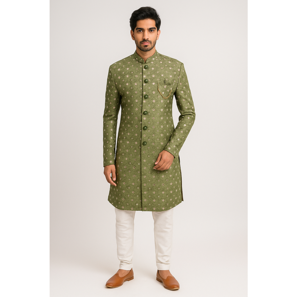 AABIR MENS INDO WESTERN SUIT