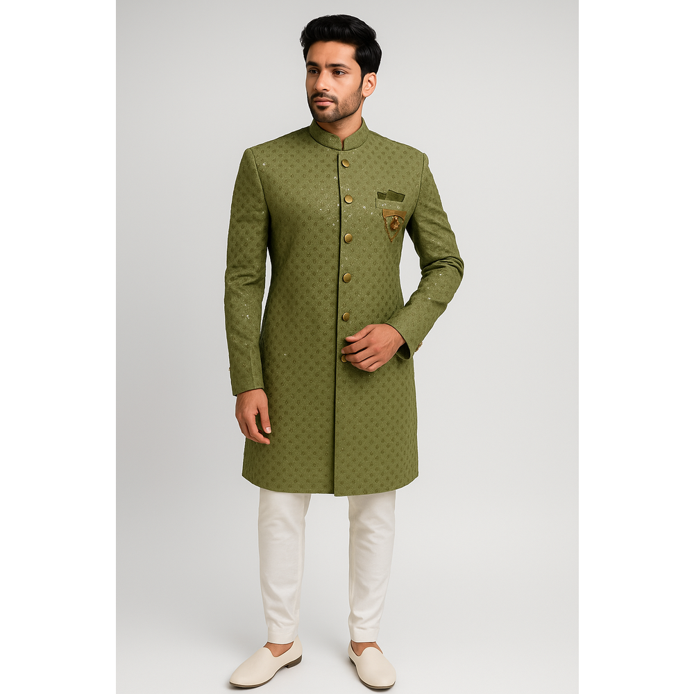 SUNDAR MENS INDO WESTERN SUIT