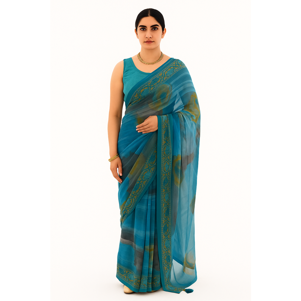JAANVI READY SAREE WITH CHOLI