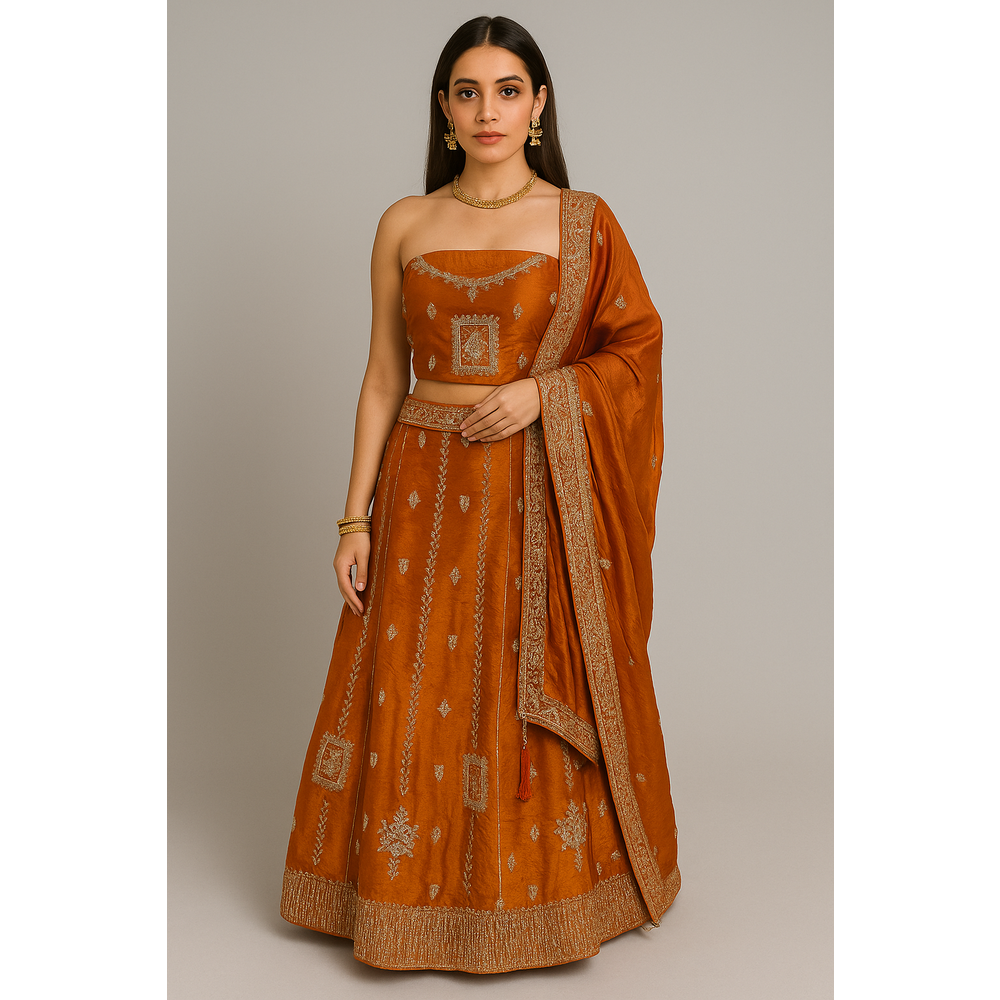 SAKIRA UNSTITCHED LEHENNGA SUIT ETK