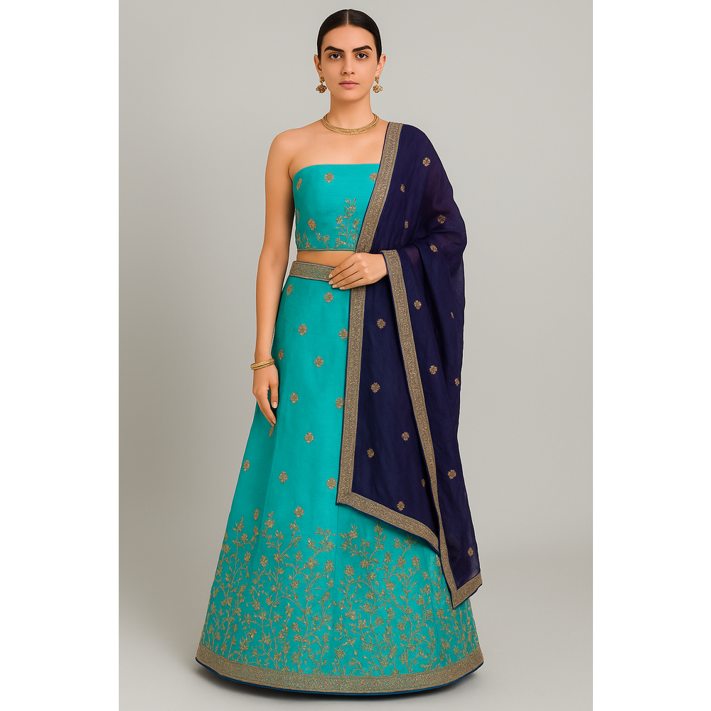 MAIRA UNSTITCHED LENGHA SUIT ERK