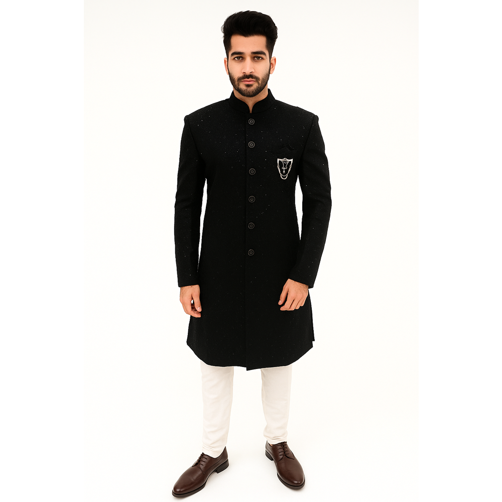 JUNAID MENS INDO WESTERN SUIT HWK