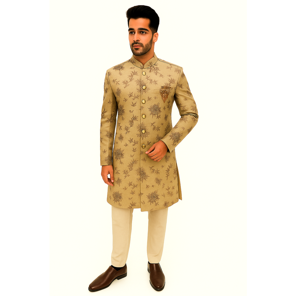 HABIB  MENS INDO WESTERN SUIT HWK