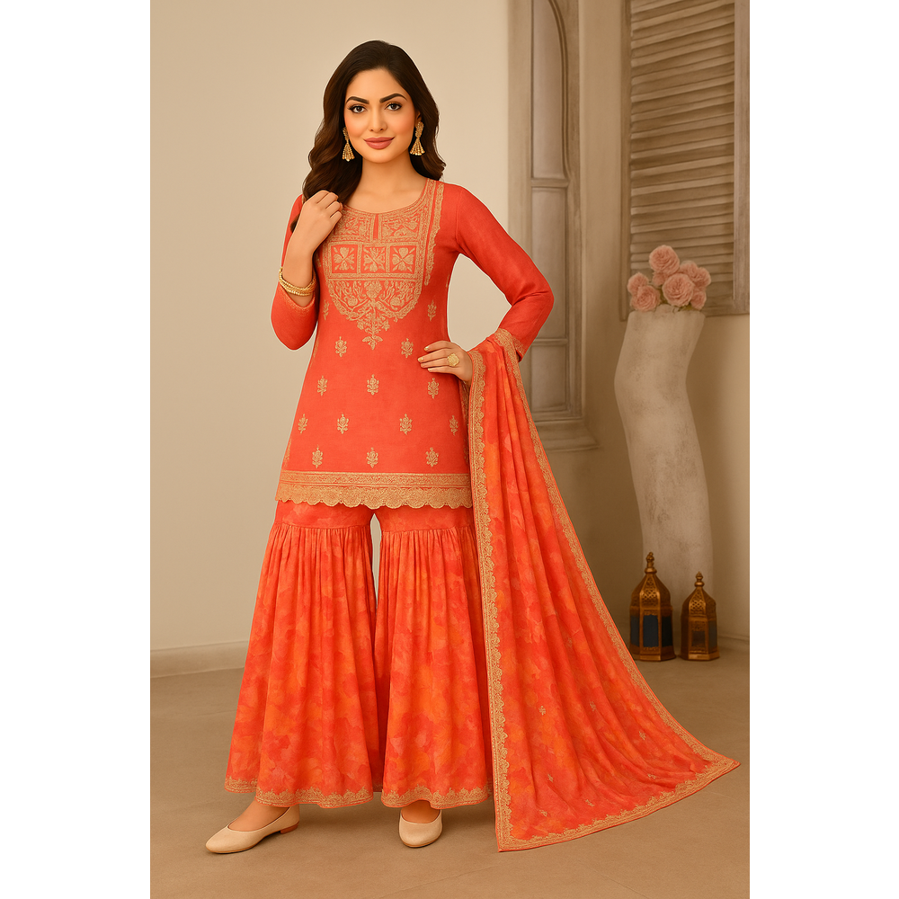 AJANTI LADIES SHARARA MWK