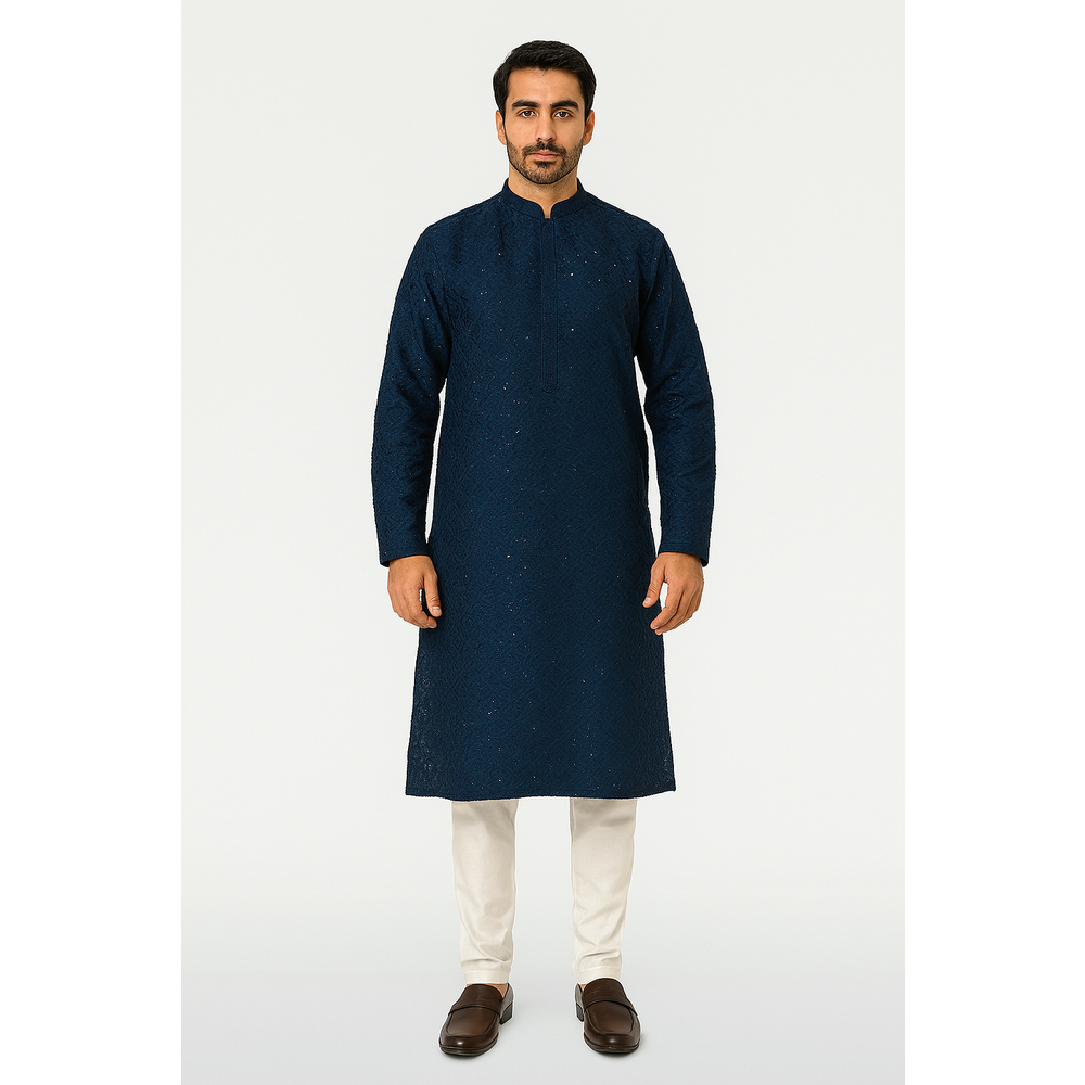 ADITYA MENS SEQUENCE KURTA SUIT