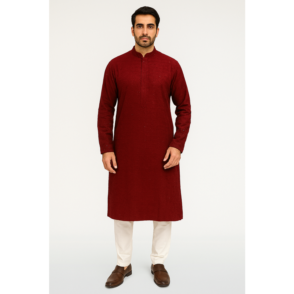 ABHINAV MENS SEQUENCE KURTA SUIT