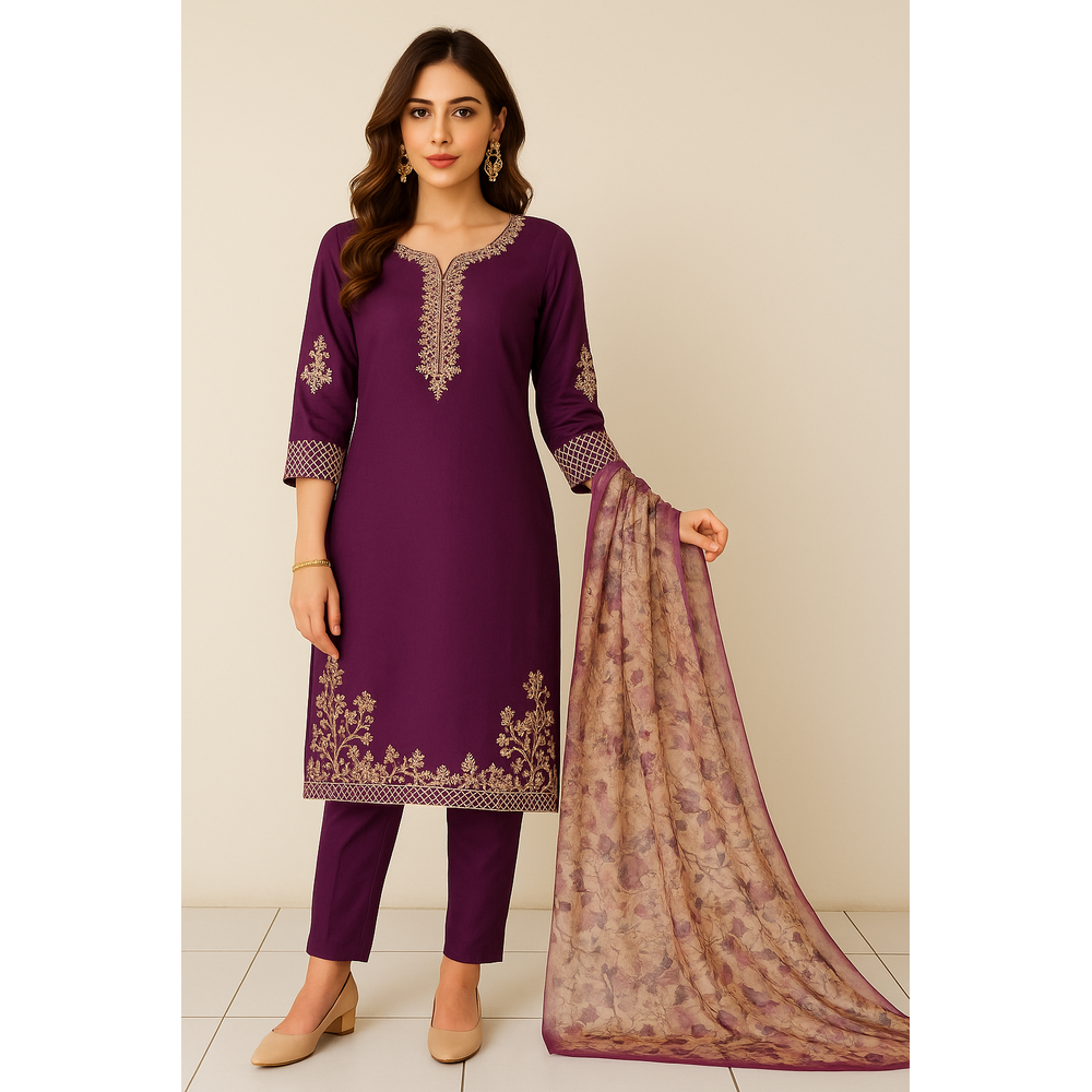 FARIA ANKLE PANTS SUIT 