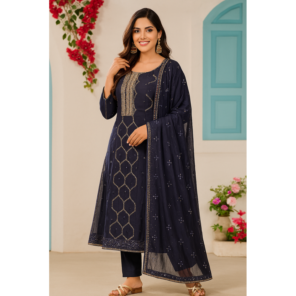 SIDRA LADIES ANKLE PANTS SUIT HHS