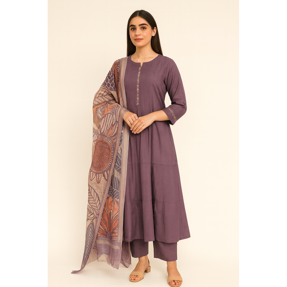 ESITA FLARE PLAZO SUIT 