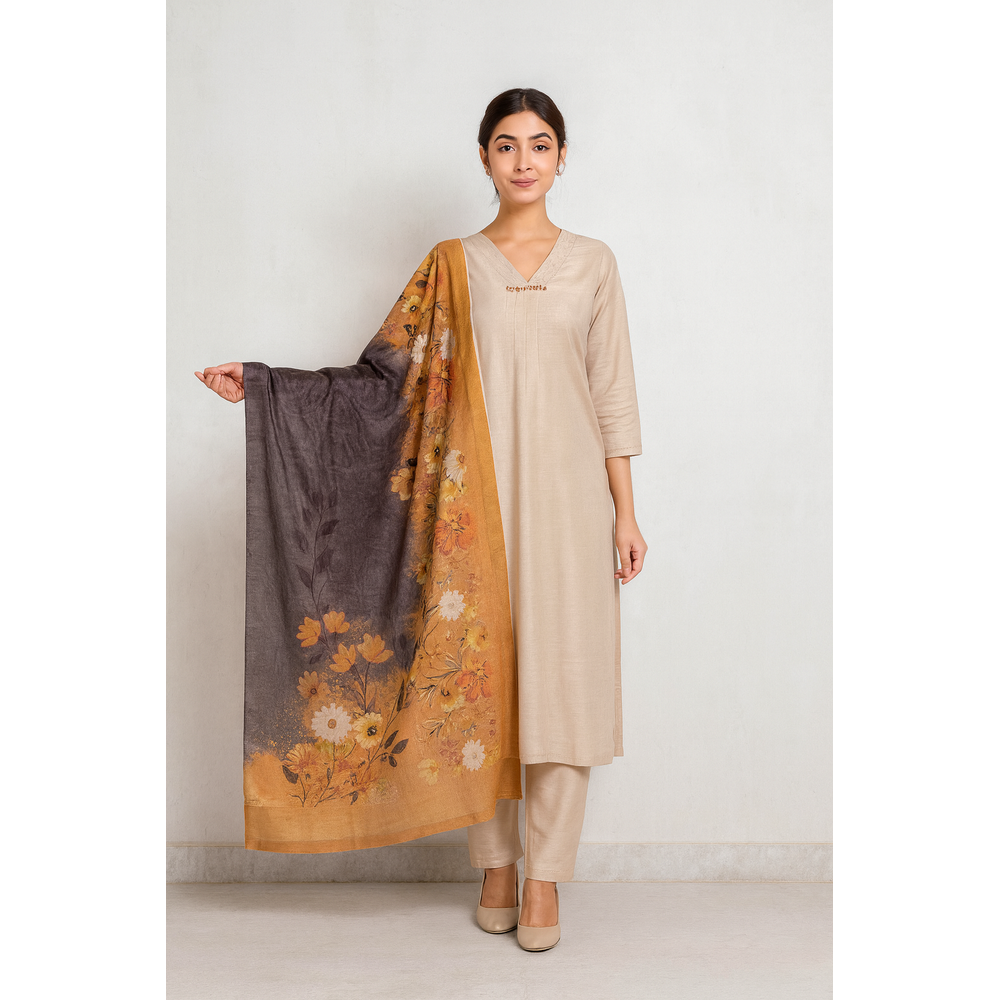 SANA FLARE PLAZO SUIT 