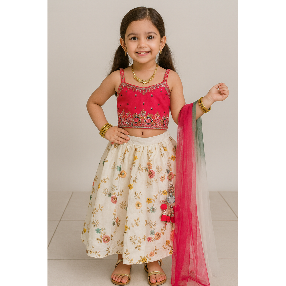 DEVI GIRLS CHOLI SUIT