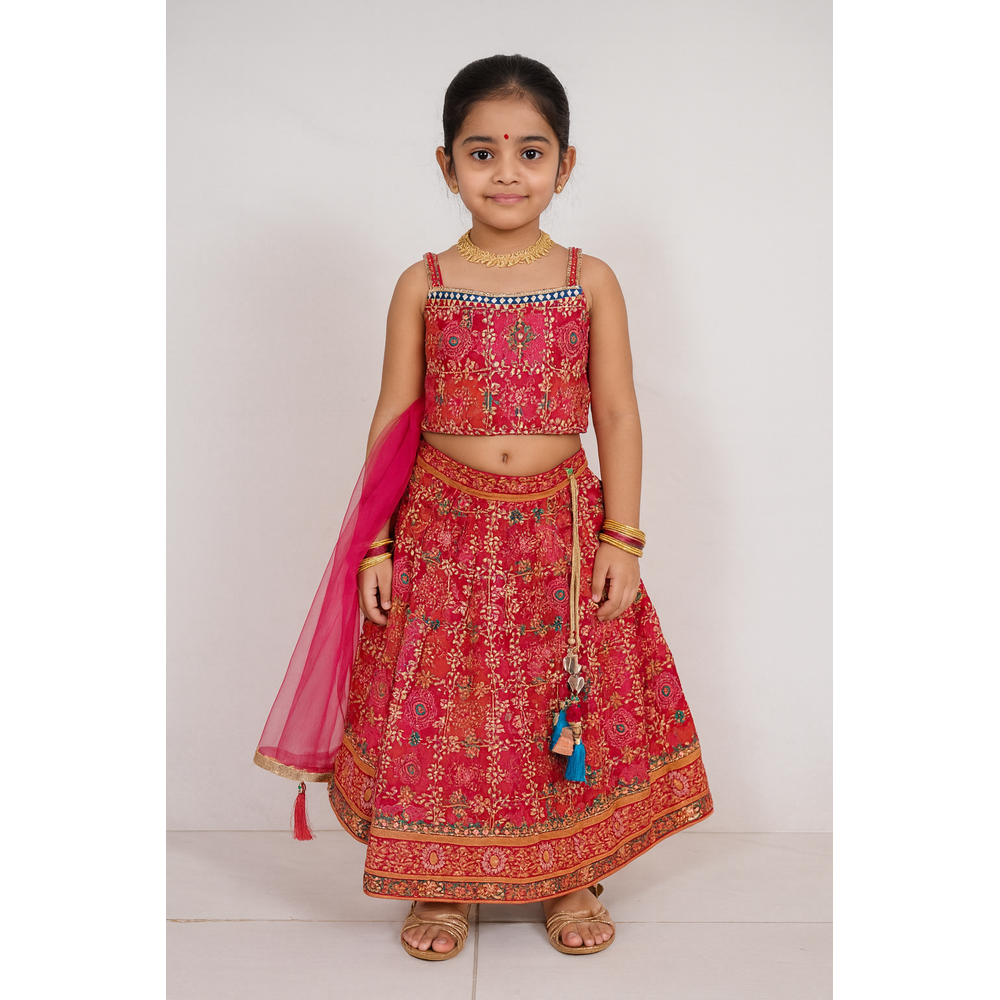 ALYA GIRLS CHOLI SUIT 