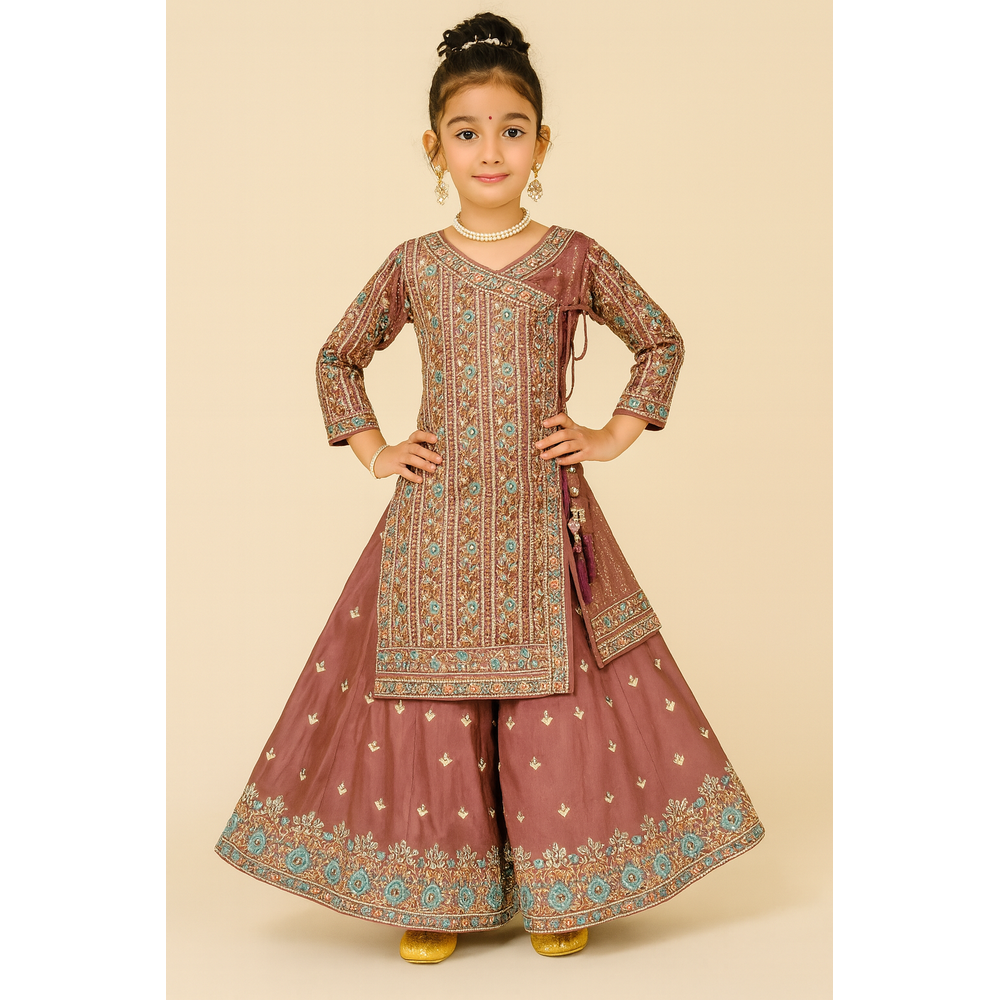 AAROHI GIRLS PLAZO SUIT