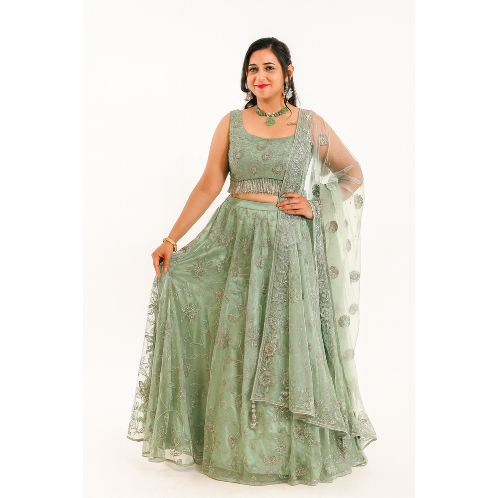 AADHYA LADIES LENGHA SUIT 