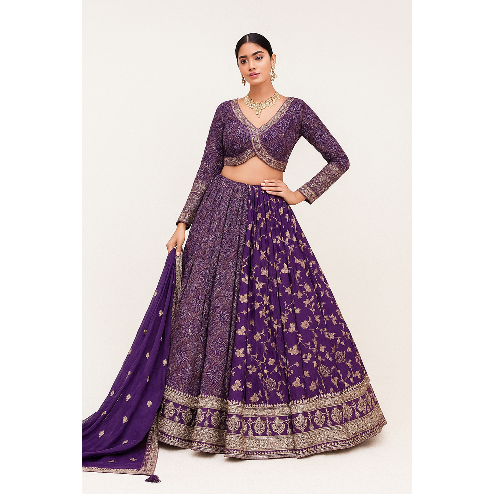 APEKSHA STITCHED LENGHA SUIT