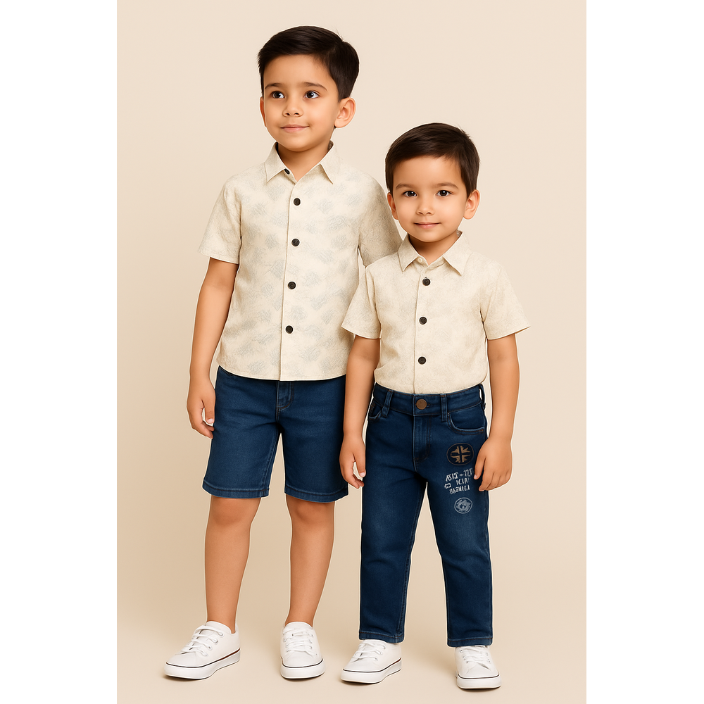 VISHNU BOYS SHIRT N PANTS SUIT