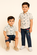 RAJAN BOYS SHIRT N PANTS SUIT