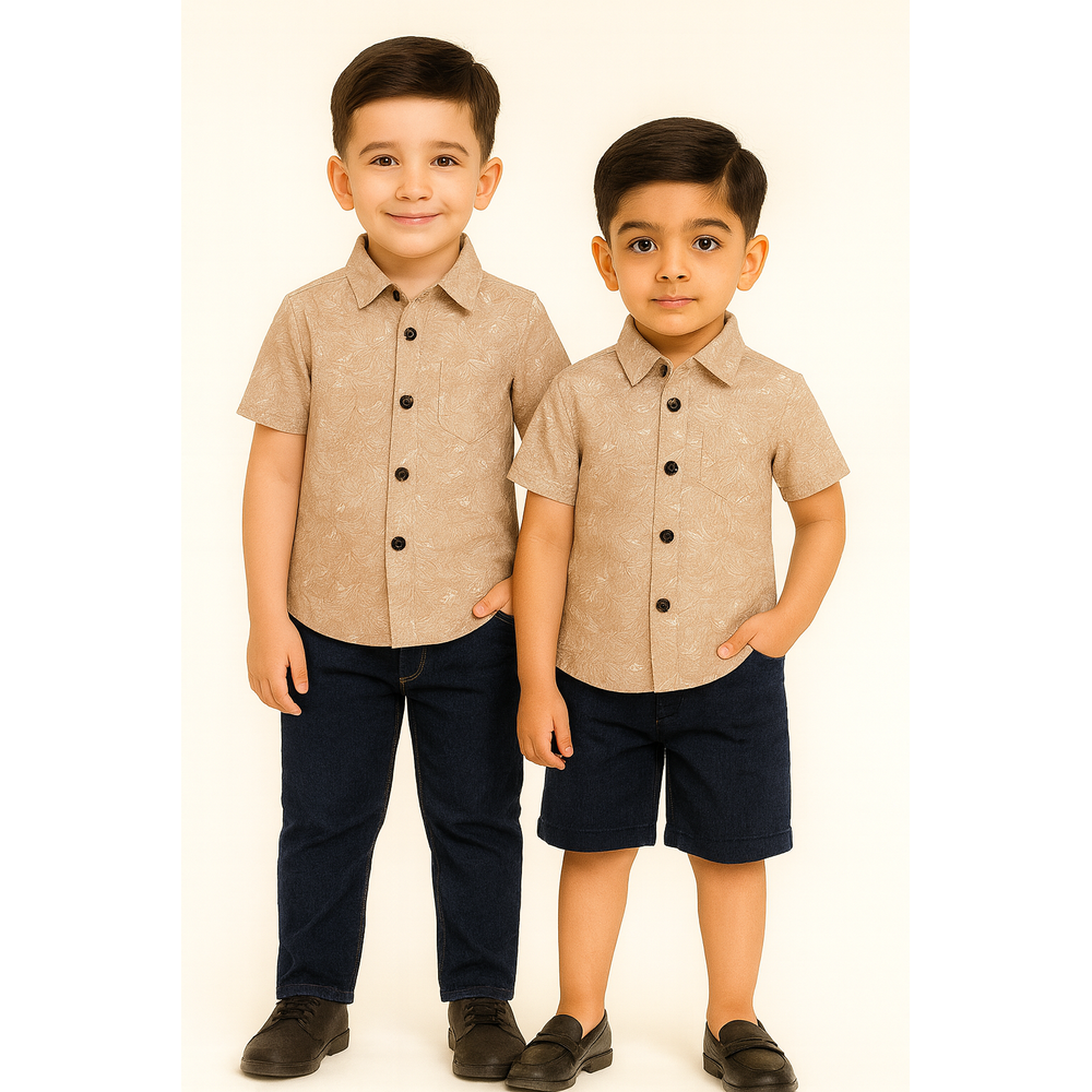 RAHOL BOYS SHIRT N PANTS SUIT