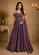 LYLA EMBROIDERED OFF-SHOULDER GOWN