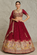 PINKY STITCHED LEHENGA SUIT