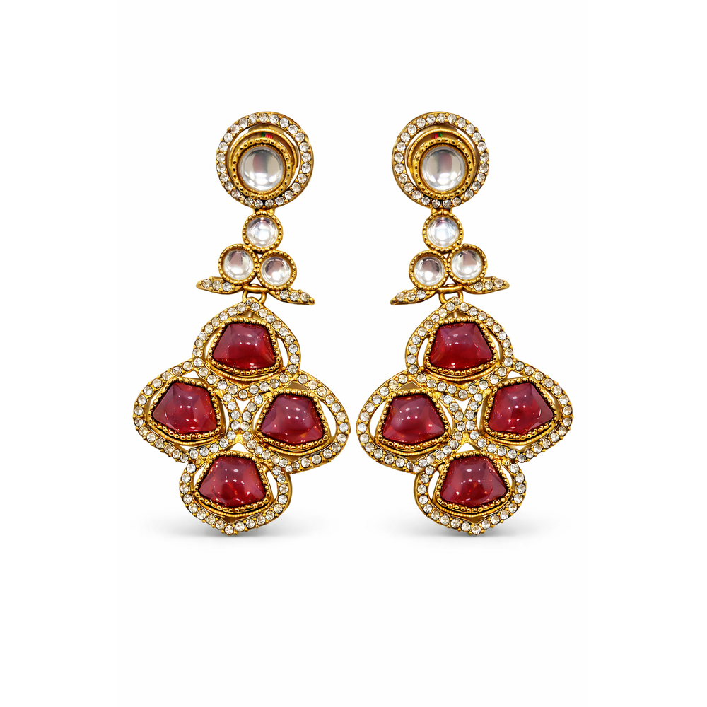 DESIGNER KUNDAN EARRING