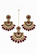 ELEGANT EARRING WITH MAANG TIKKA