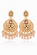 TRADITIONAL KUNDAN PEARL DROP EARRINGS