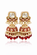 KUNDAN PEARL JHUMKA EARRING