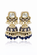 KUNDAN PEARL JHUMKA EARRING