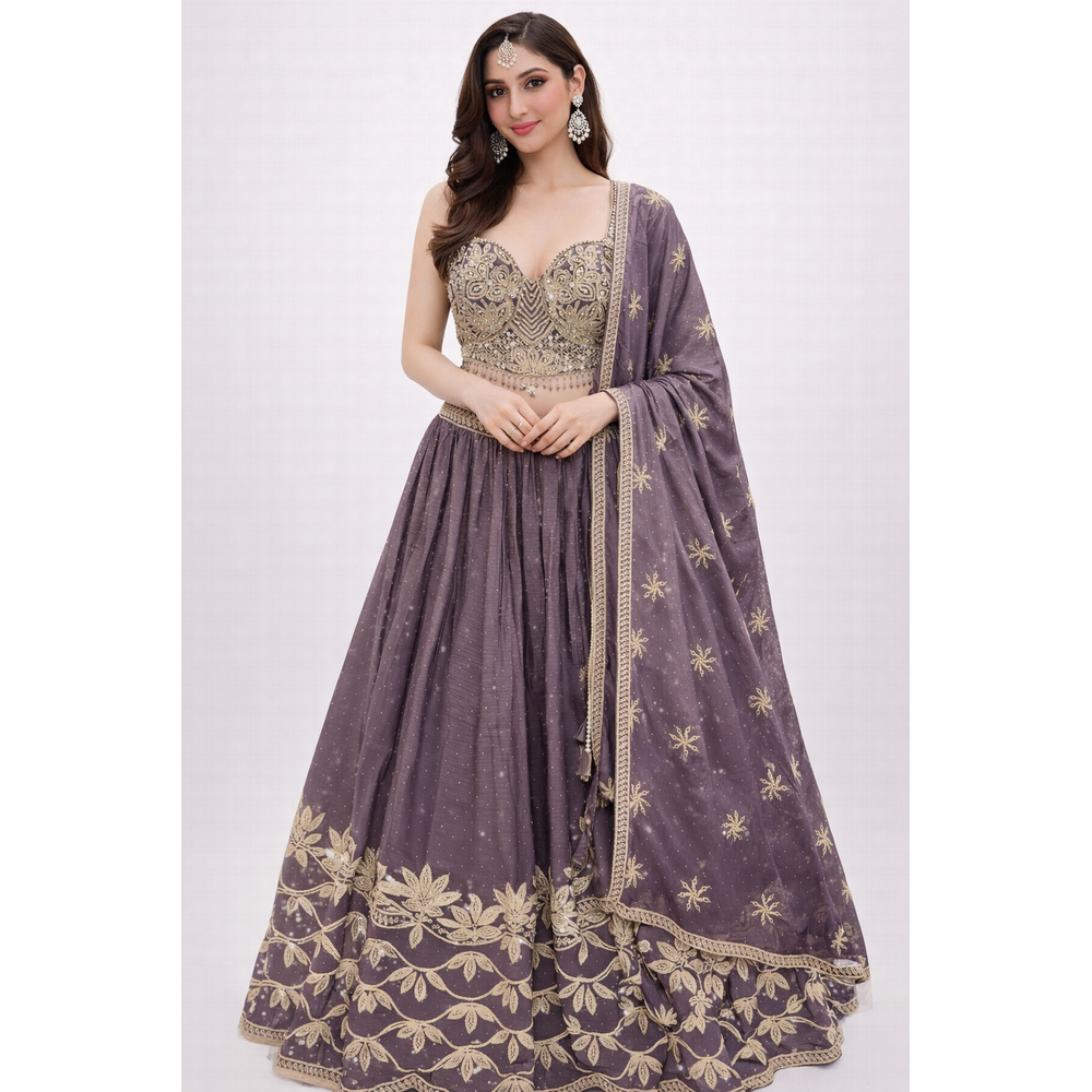 SULTANA STITCHED LEHENGA