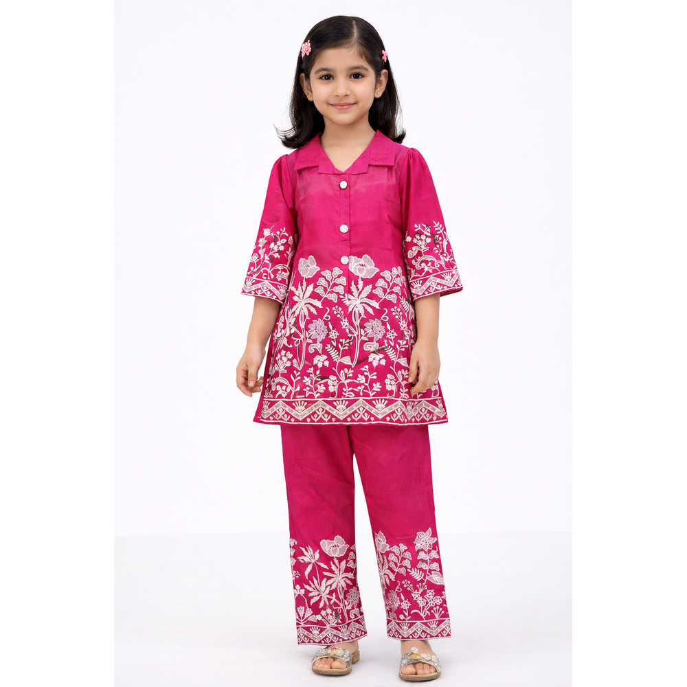 ESHA GIRLS EMBROIDERED SALWAR 
