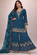 ZAREENA EMBROIDERED FLARE PLAZO SUIT