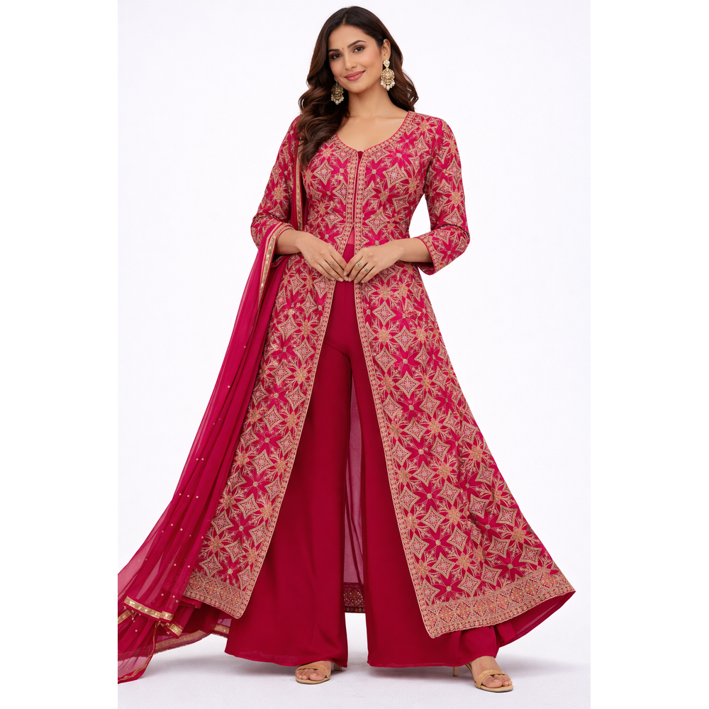 FAADILA FLARE PLAZO SUIT