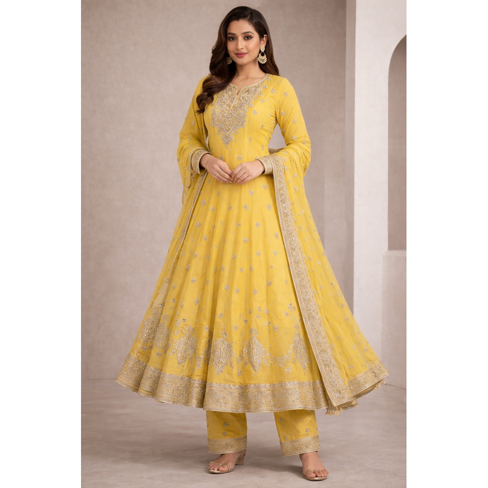 MARYAM FLARE ANARKALI GOWN