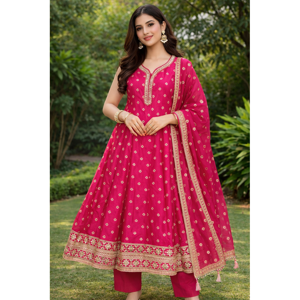 FARHANA ELEGANTS ANARKALI SUIT
