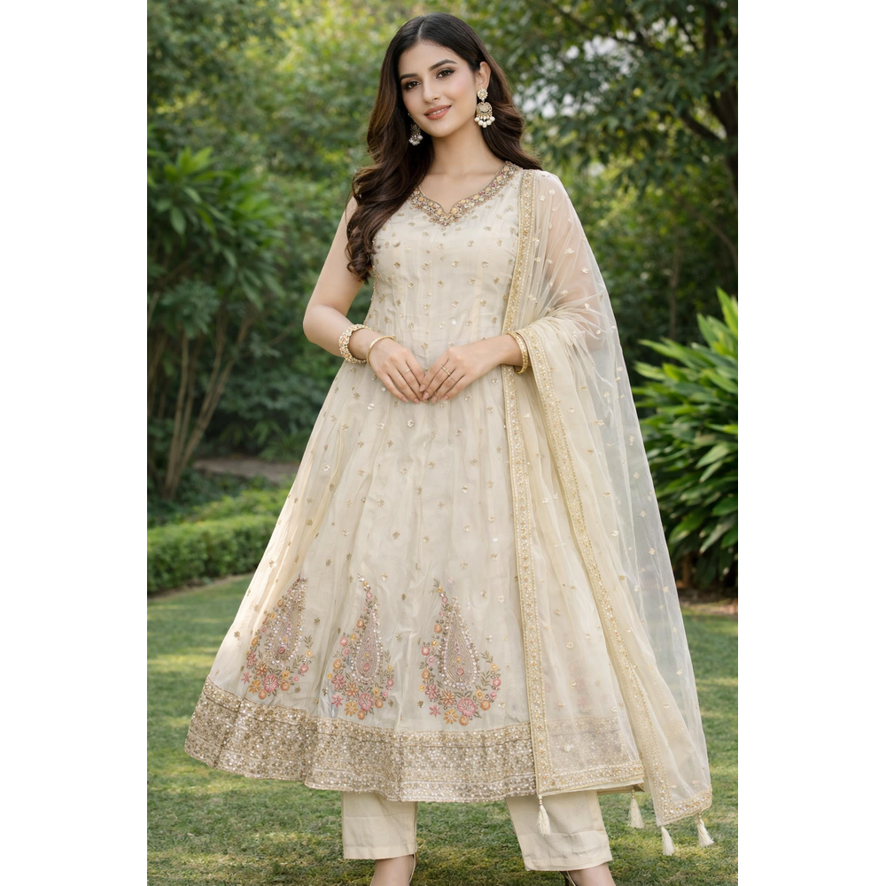 ALIYA  ELEGANTS ANARKALI SUIT