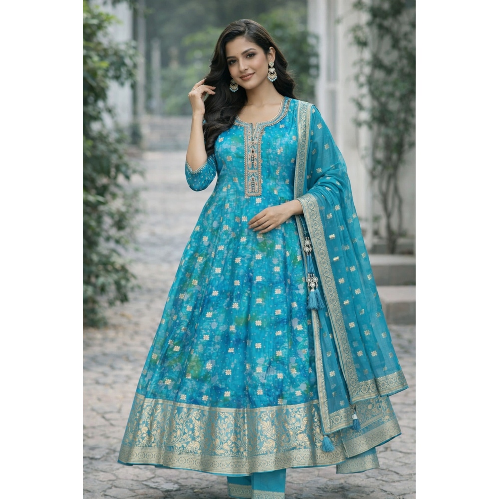 MAYA  ELEGANT ANARKALI SUIT