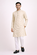 FARAN MENS SEQUINS KURTA SET