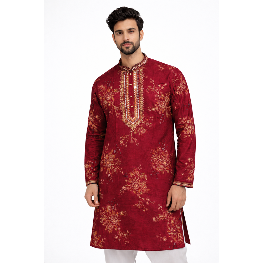 AAMIR  DESIGNER KURTA SET