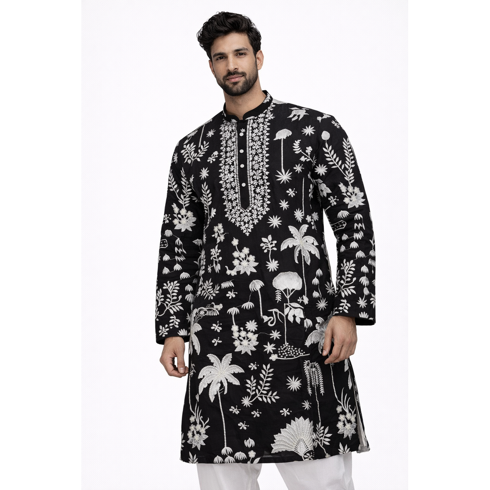 IBRAHIM DESIGNER KURTA SET