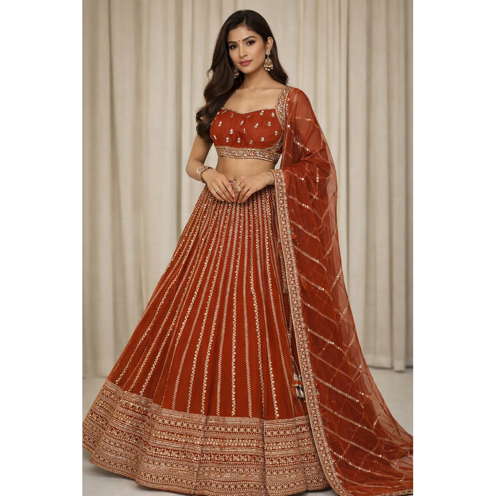 ANABIA STITCHED LEHENGA SUIT