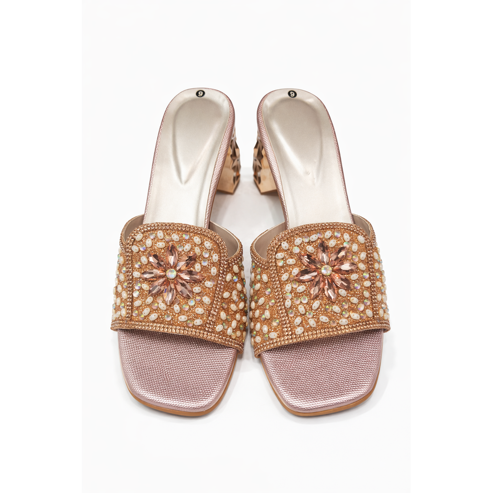 ELEGANT MULE STYLE HEELS