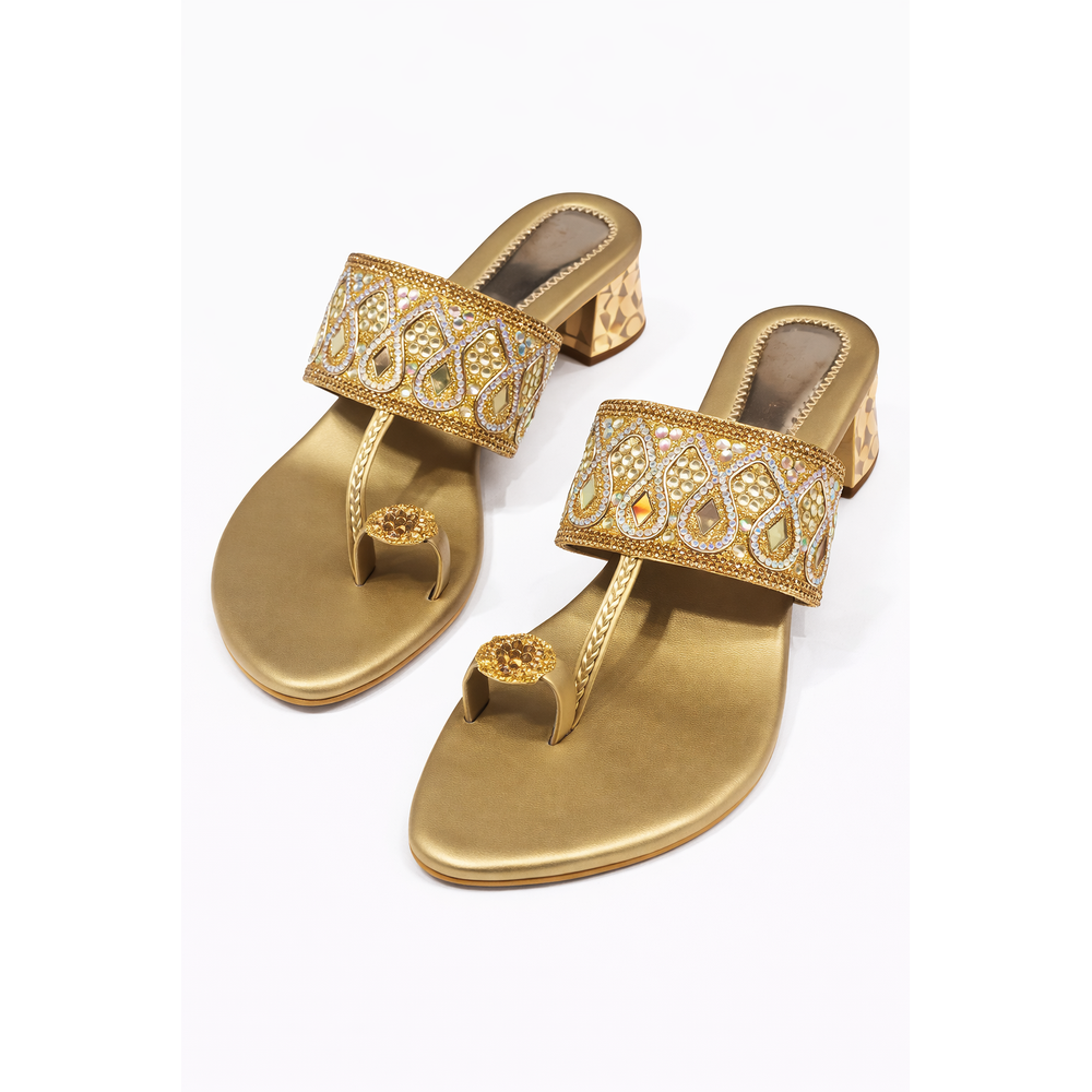 ELEGANT BLOCK HEEL SANDAL