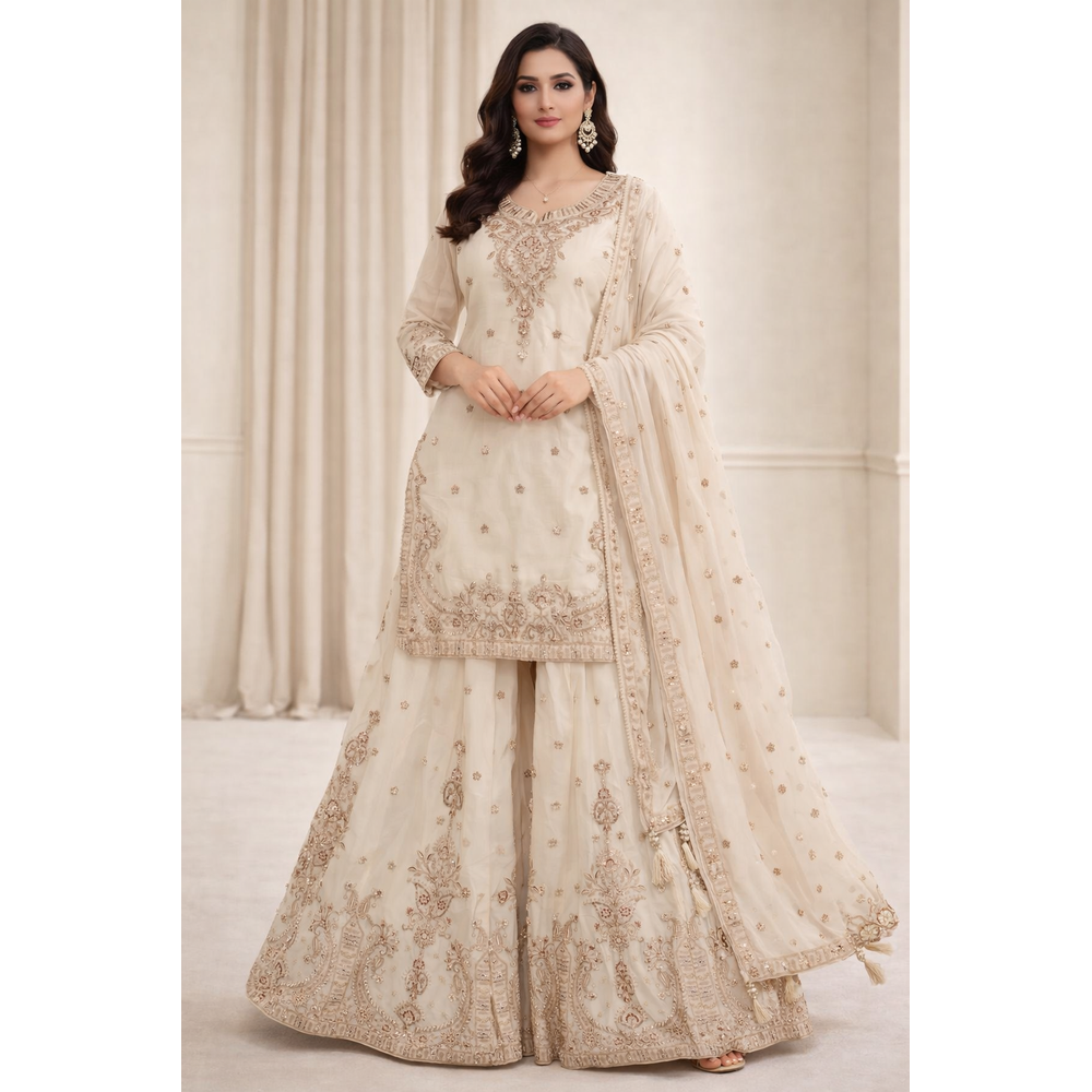 MARYAM FULL FLARE PLAZO SUIT