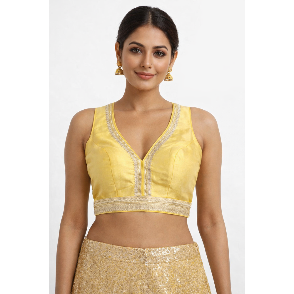 ELEGANT V NECK BLOUSE