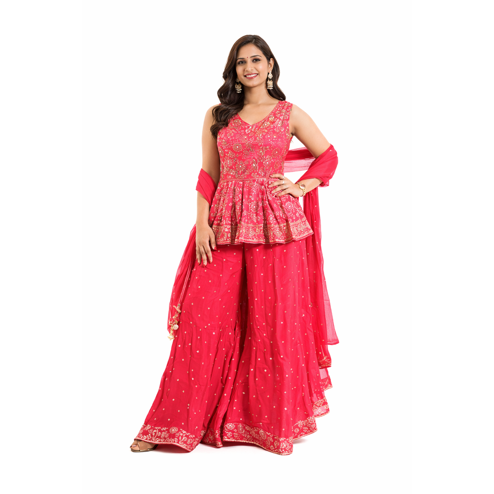 SAMEERA LADIES PLAZO SUIT