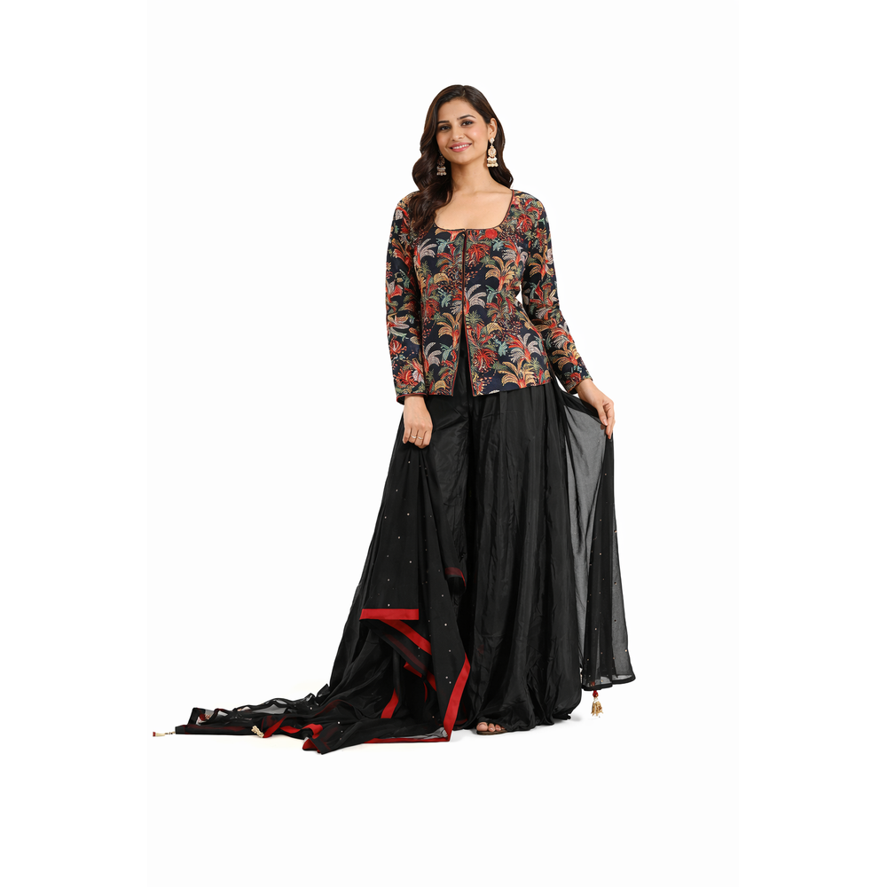 RAASHI LADIES CHOLI PLAZO SUIT 