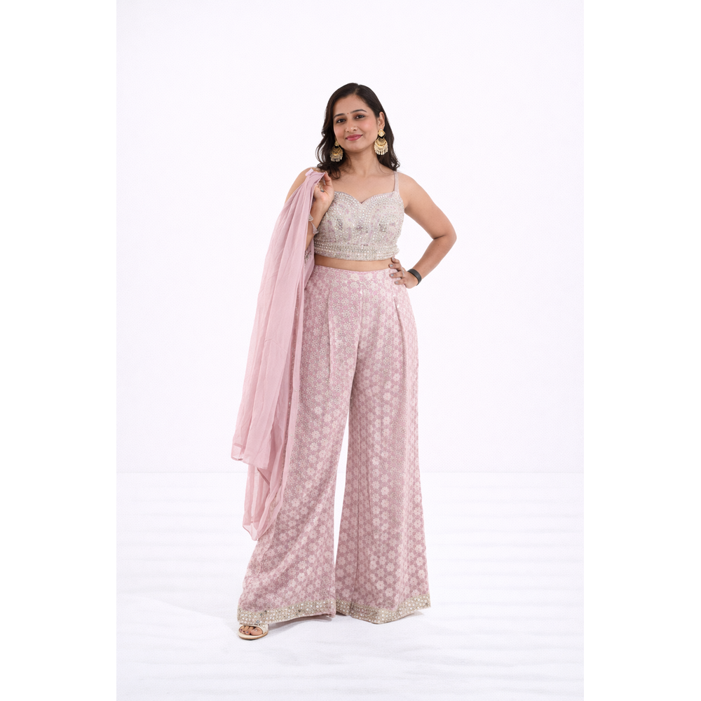 SHIRIN JACKET PLAZO SUIT 