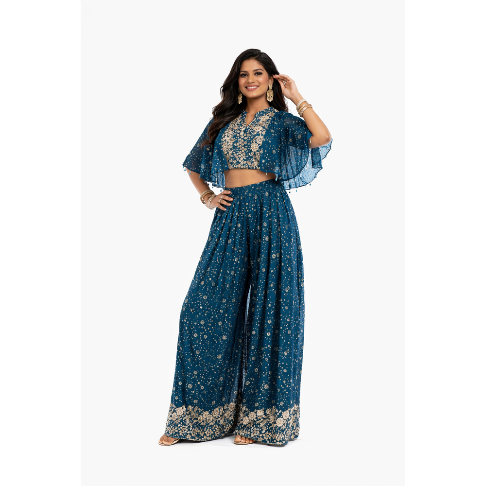 ANISHA LADIES PLAZO SUITS 
